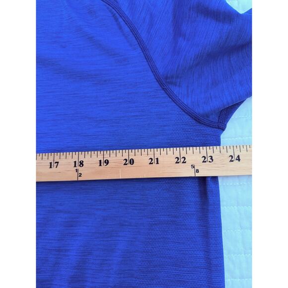 Lululemon Shirt Mens 2XL Blue Long Sleeve Seamless Tech Crew Pullover - Picture 4 of 6